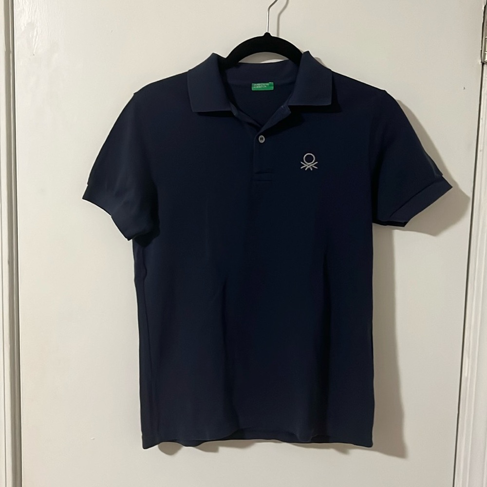 DARK BLUE SLIM FIT POLO
